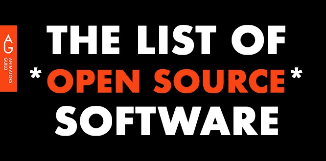 List Of Open Source Software - Animators Guild