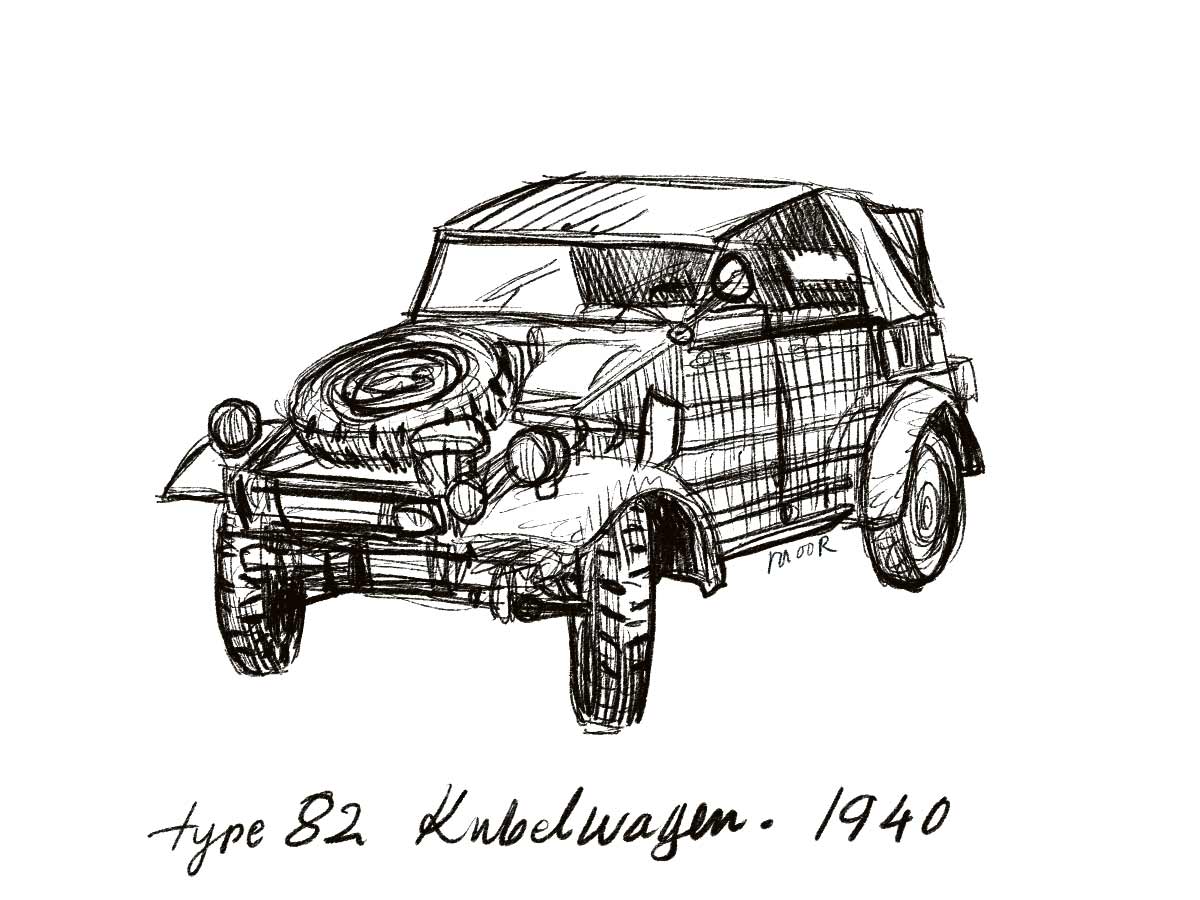 1940 Kubelwagen car
