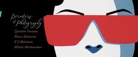 woman with red sunglasses