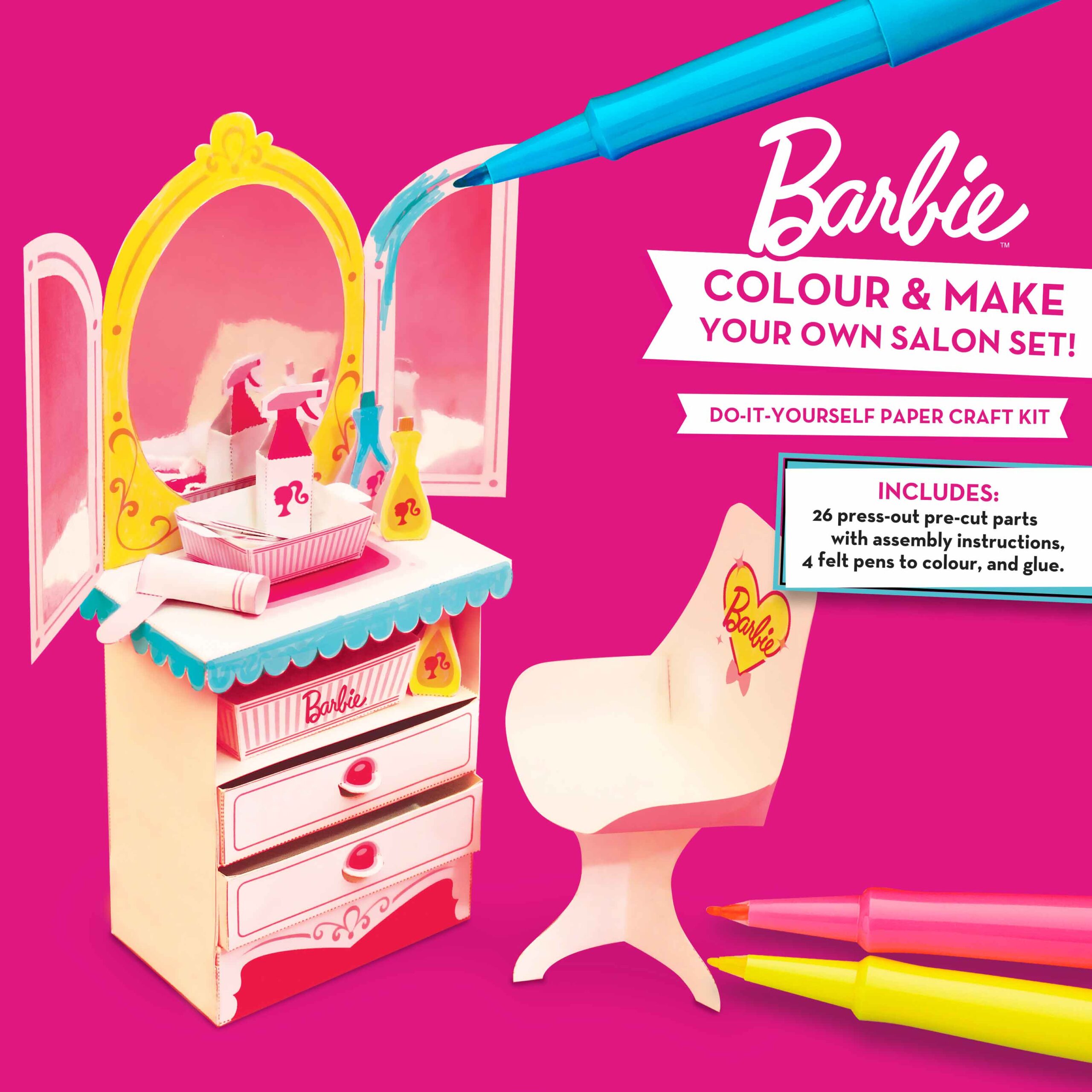 Barbie Salon paper