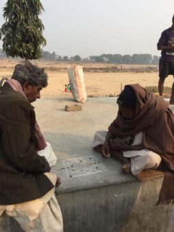 A picture shared by close friends who were on a field trip to Patna for a khadi project in 2019