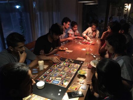 Hosting the fortnightly community game night in Ahmedabad at Project Otenga2