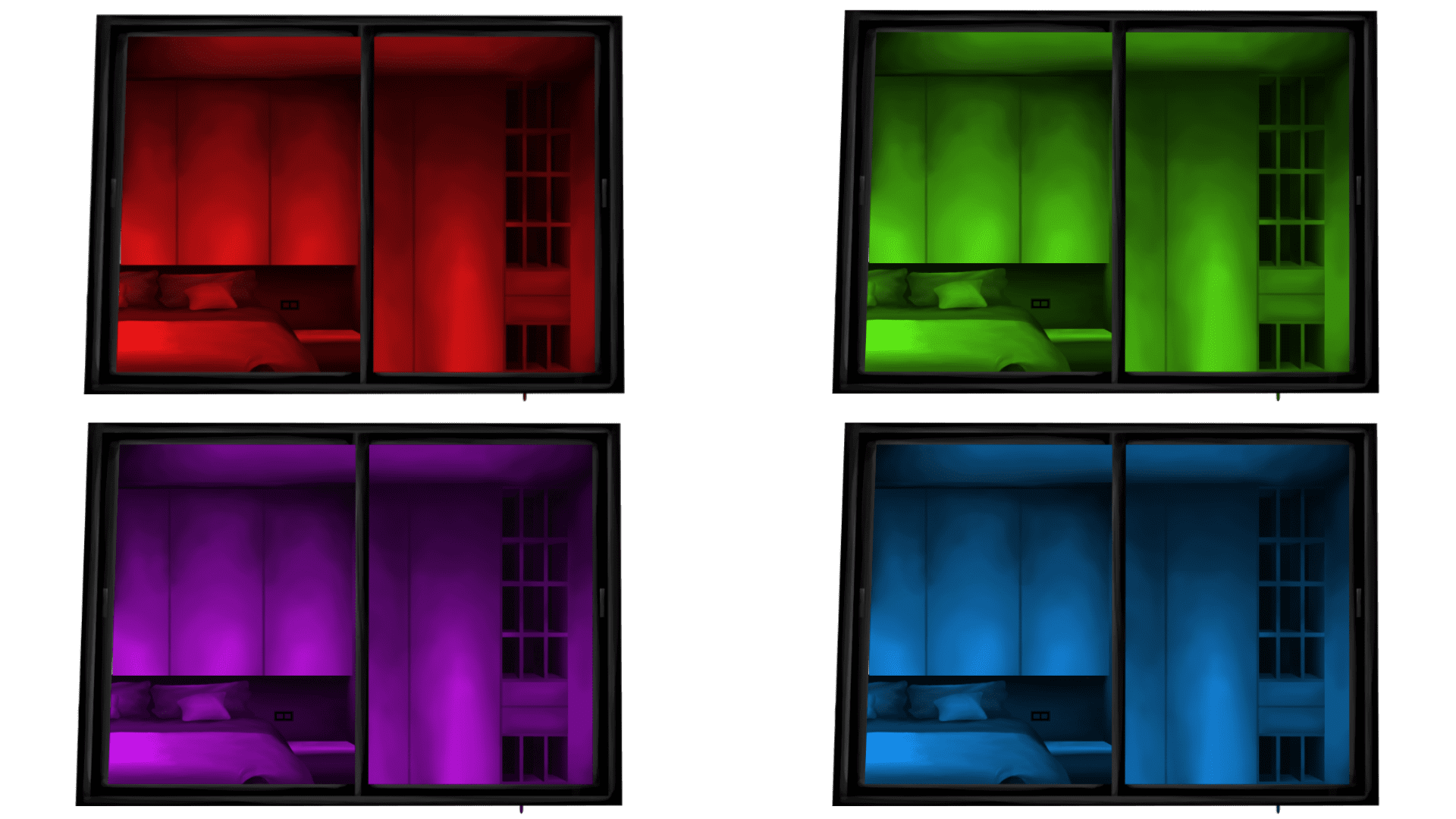 Interior Colour Variations
