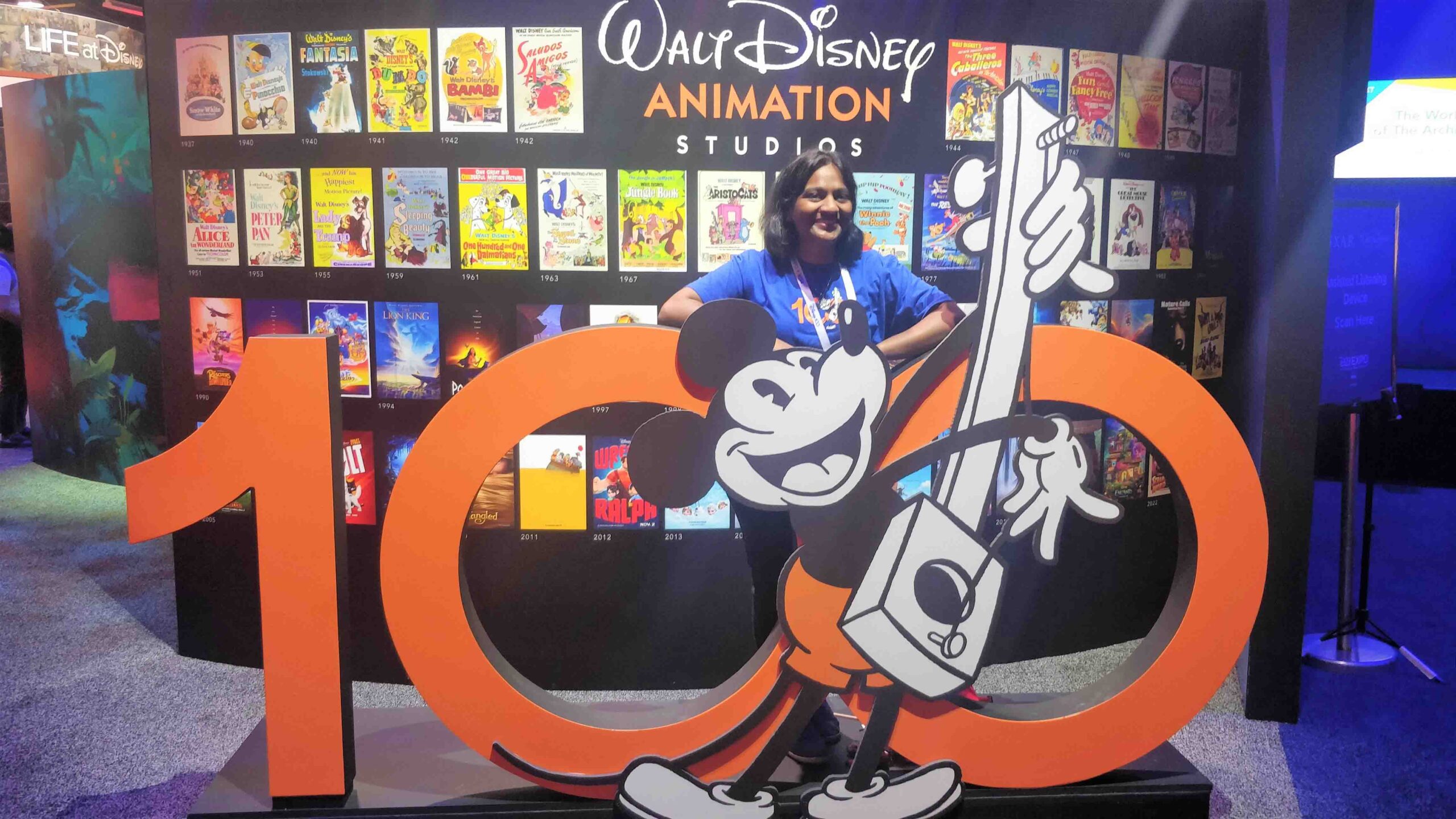 Archana at Walt Disney