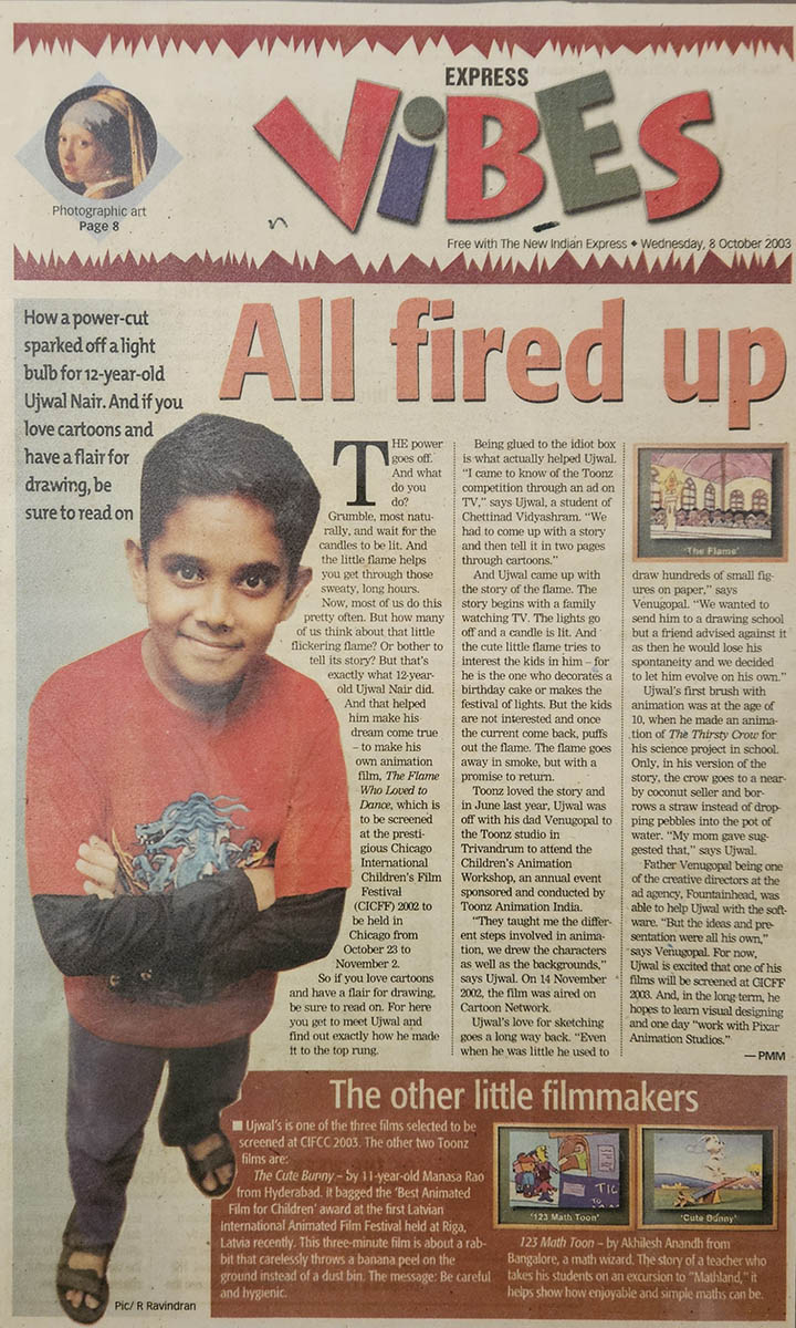 12-year-old Ujwal